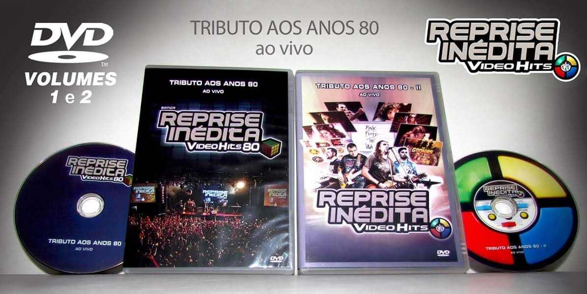 DVDs lançados pela Banda Reprise Inédita