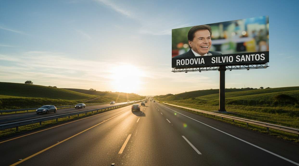 Mudou o nome: Rodovia Anhanguera passa a se chamar Rodovia Comunicador Silvio Santos entre São Paulo e Jundiaí