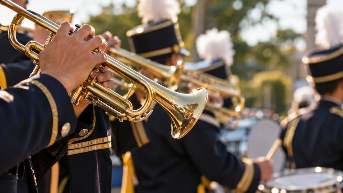 Banda Marcial de Louveira recebe inscrições para novos integrantes de 9 a 17 anos