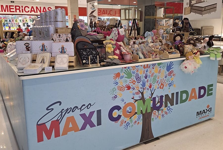 Artesanato no Maxi Shopping: apoie o Lar Anália Franco e transforme vidas