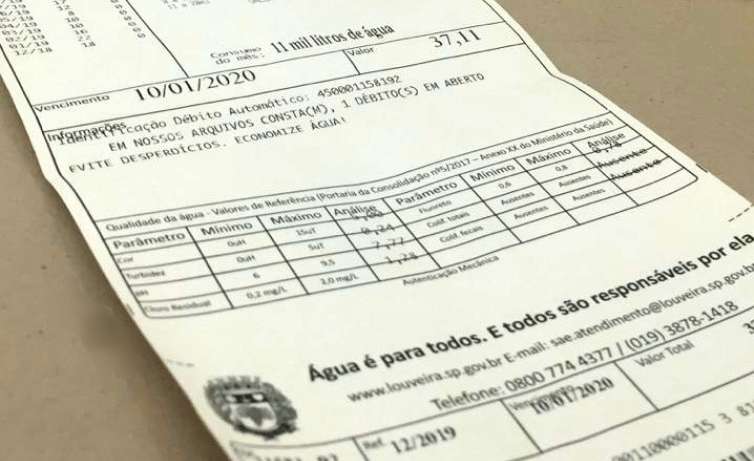 Atenção: Moradores de Louveira com débito automático no Bradesco devem verificar pagamento de contas de água
