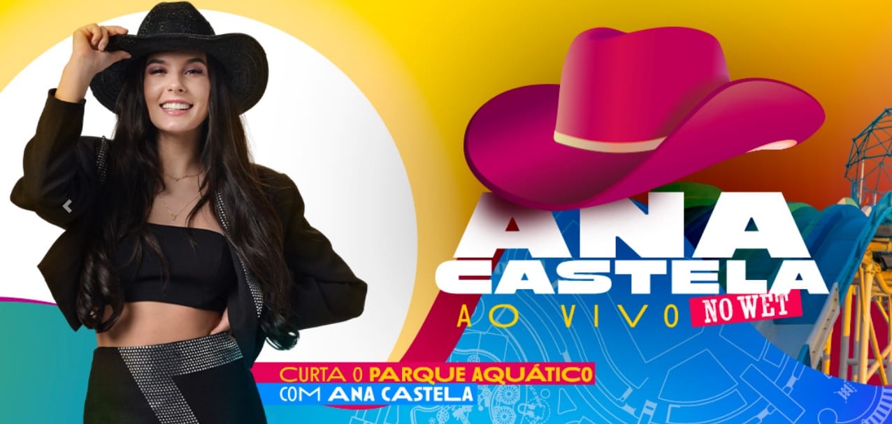 Calorão do verão embala show exclusivo de Ana Castela no Wet'n Wild