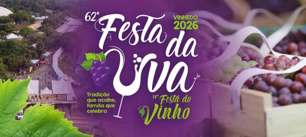 Festa da Uva de Vinhedo 2026: veja a programação completa dos shows e atrações