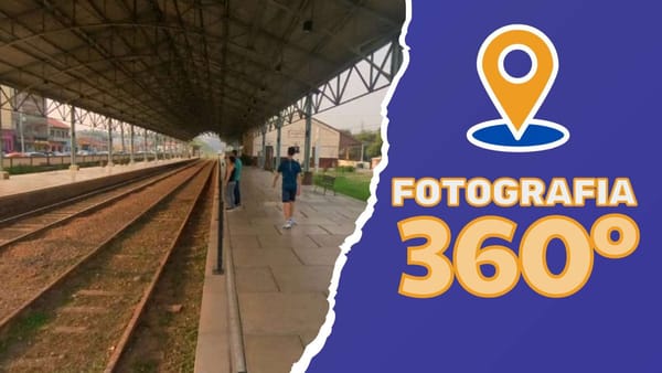 Louveira: Estação Ferroviária – Imagem 1 – Fotografia 360 Graus