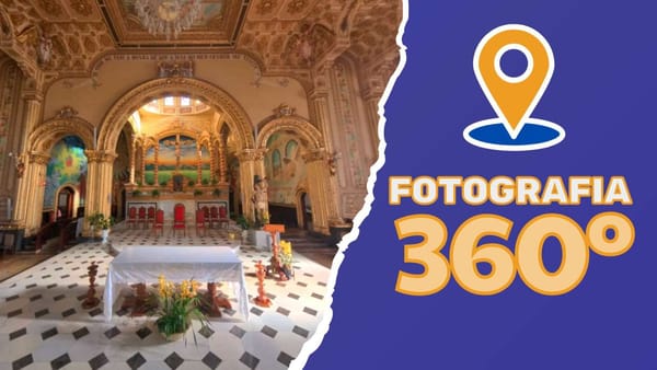 Louveira: Igreja São Sebastião – Interior – fotografia 360 graus