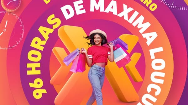 Maxi Shopping: "Liquidação 96 Horas de Máxima Loucura" começa dia 10 de janeiro