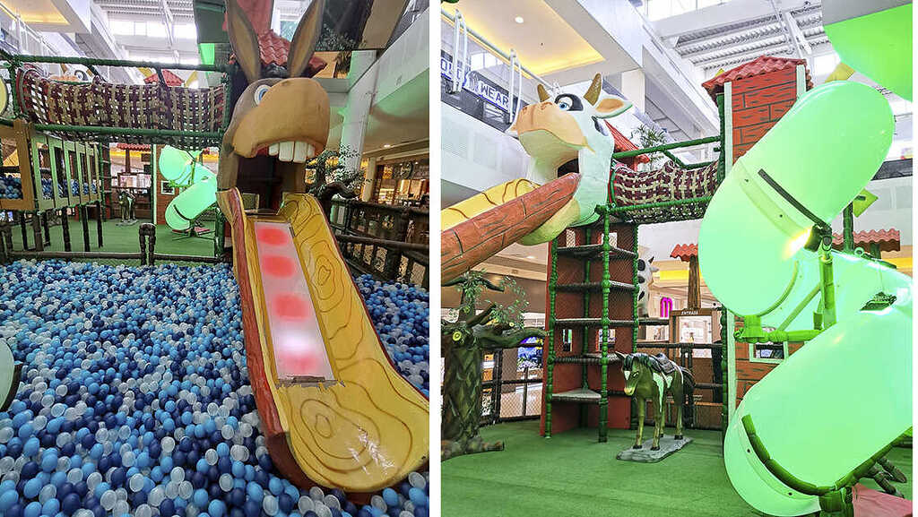 Sítio Kids é a atração para a garota no Maxi Shopping Jundiaí