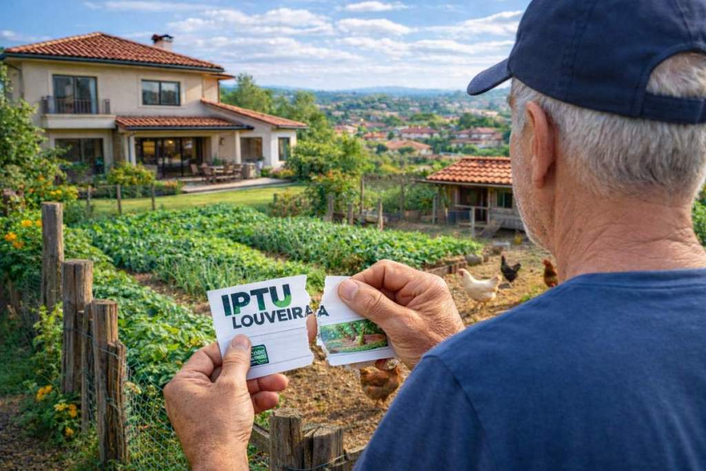 Moradores da área urbana de Louveira com espaço para plantio podem solicitar que área não pague IPTU; saiba como