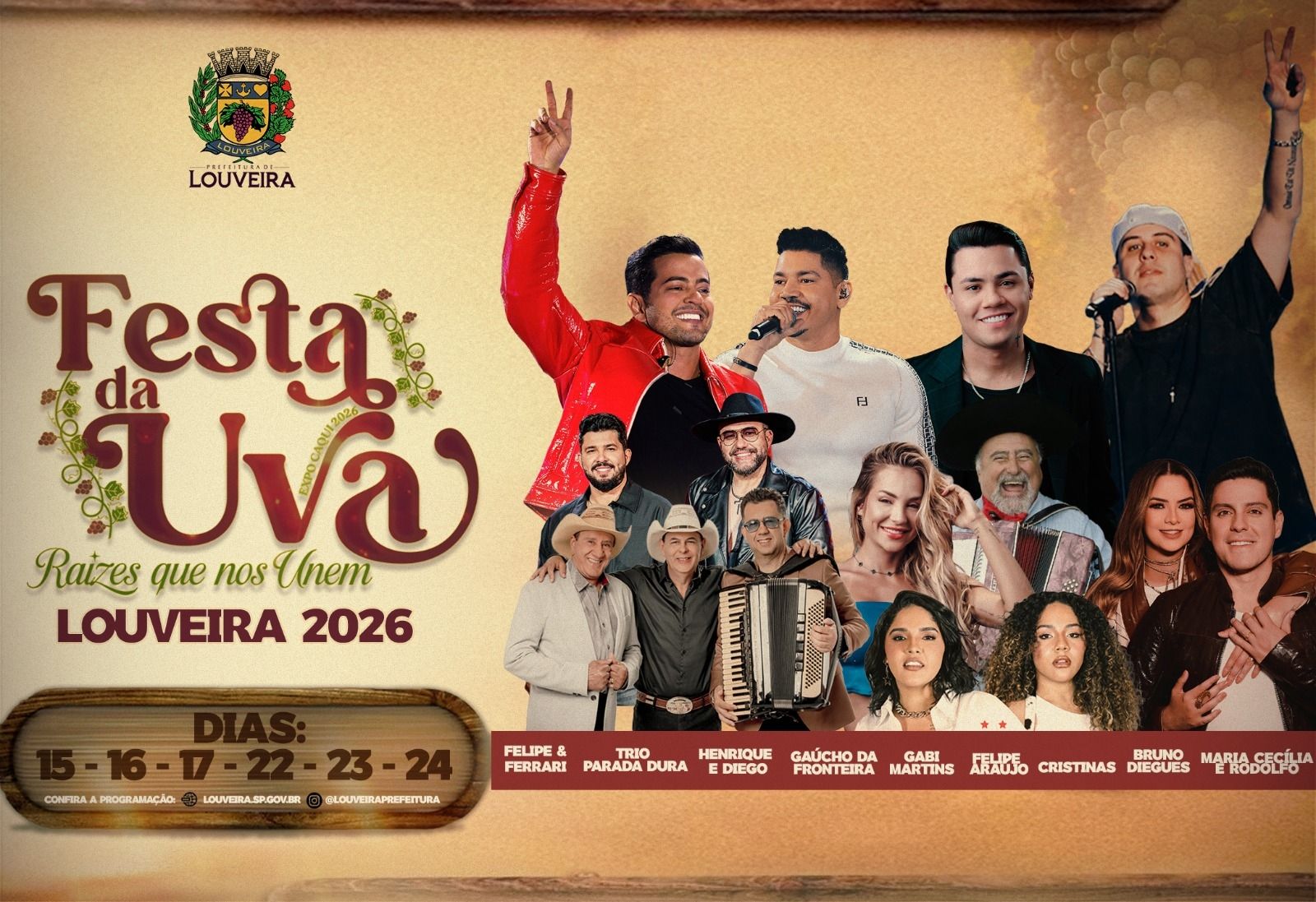 Festa da Uva de Louveira 2026