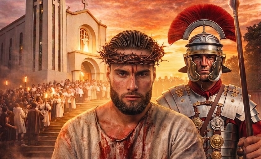 Paixão de Cristo volta a emocionar Louveira nesta Sexta Feira Santa com grande encenação ao vivo